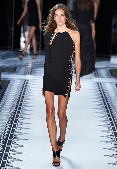 black dress versace